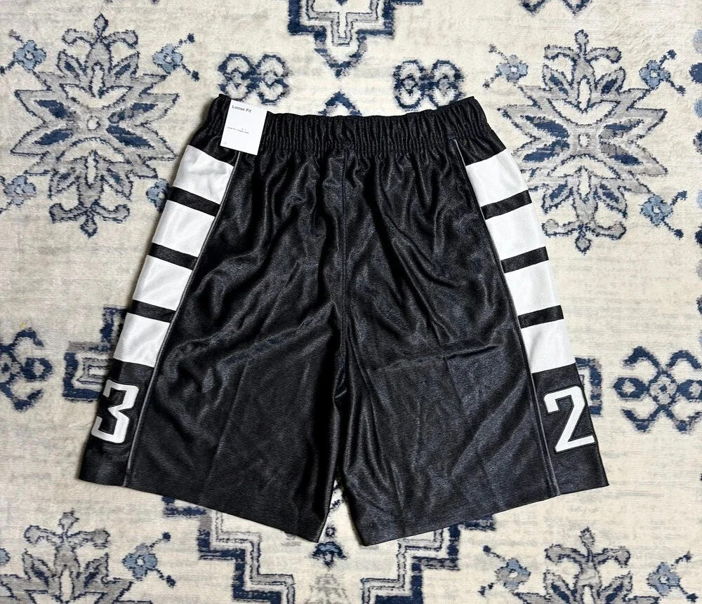 Jordan 23 Men’s Small Black Basketball Shorts Jumpman Nike Athletic Gym NWT